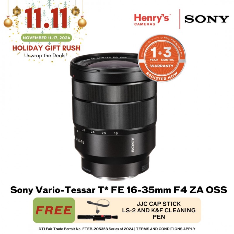 Sony Vario-Tessar® T* FE 16-35 mm F4 ZA OSS